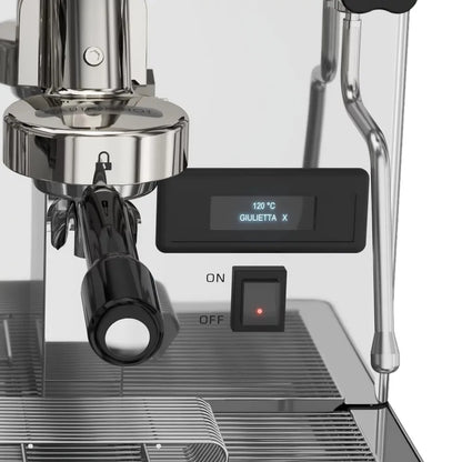 LELIT Giulietta X PL2SVX Siebträger Espressomaschine -2-grupping, Edelstahl