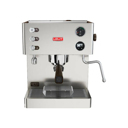 Lelit Elizabeth PL92T Dualboiler Siebträger Espressomaschine – Edelstahl