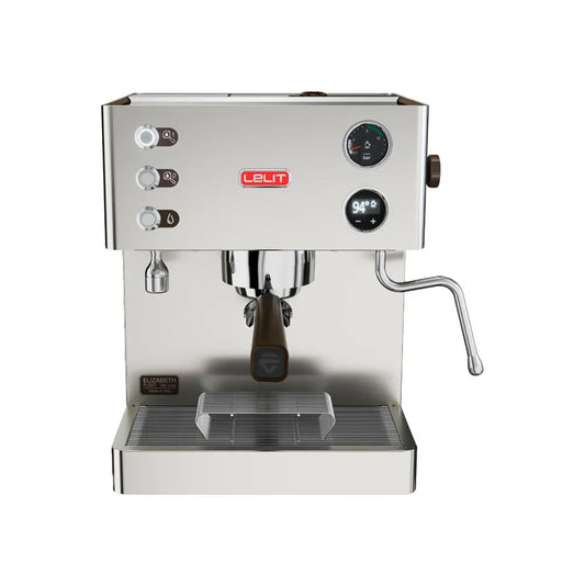 Lelit Elizabeth PL92T Dualboiler Siebträger Espressomaschine – Edelstahl