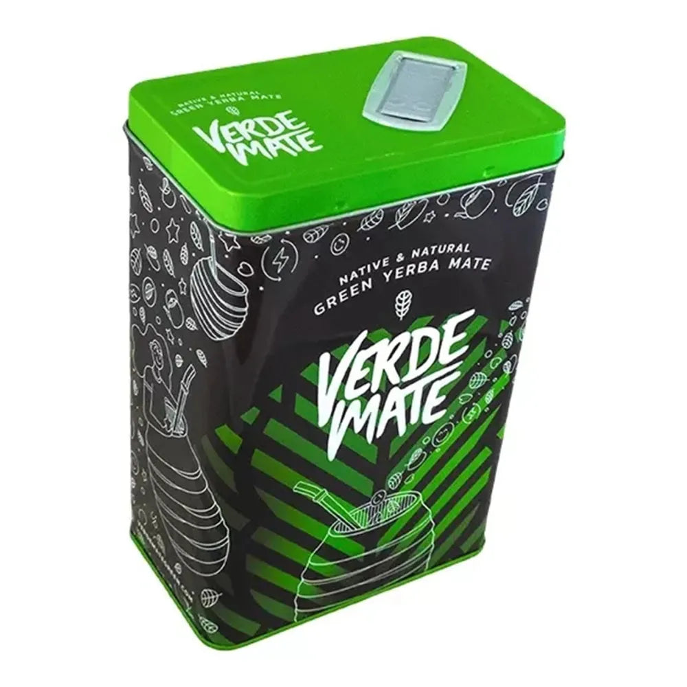 Mate-Tee Verde Mate Green Dulcessa in einer Dose mit Spender, 500 g
