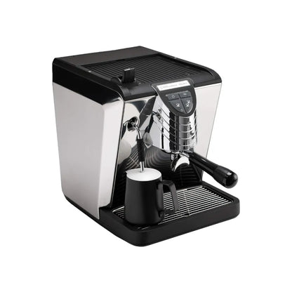 Nuova Simonelli Oscar II Siebträger Espressomaschine – Schwarz/Silber
