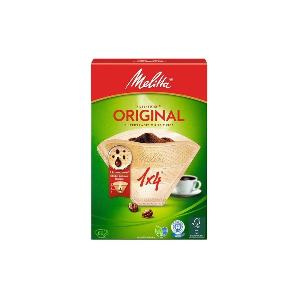 Papierkaffeefilter Melitta Original 1×4, 80 Stk.