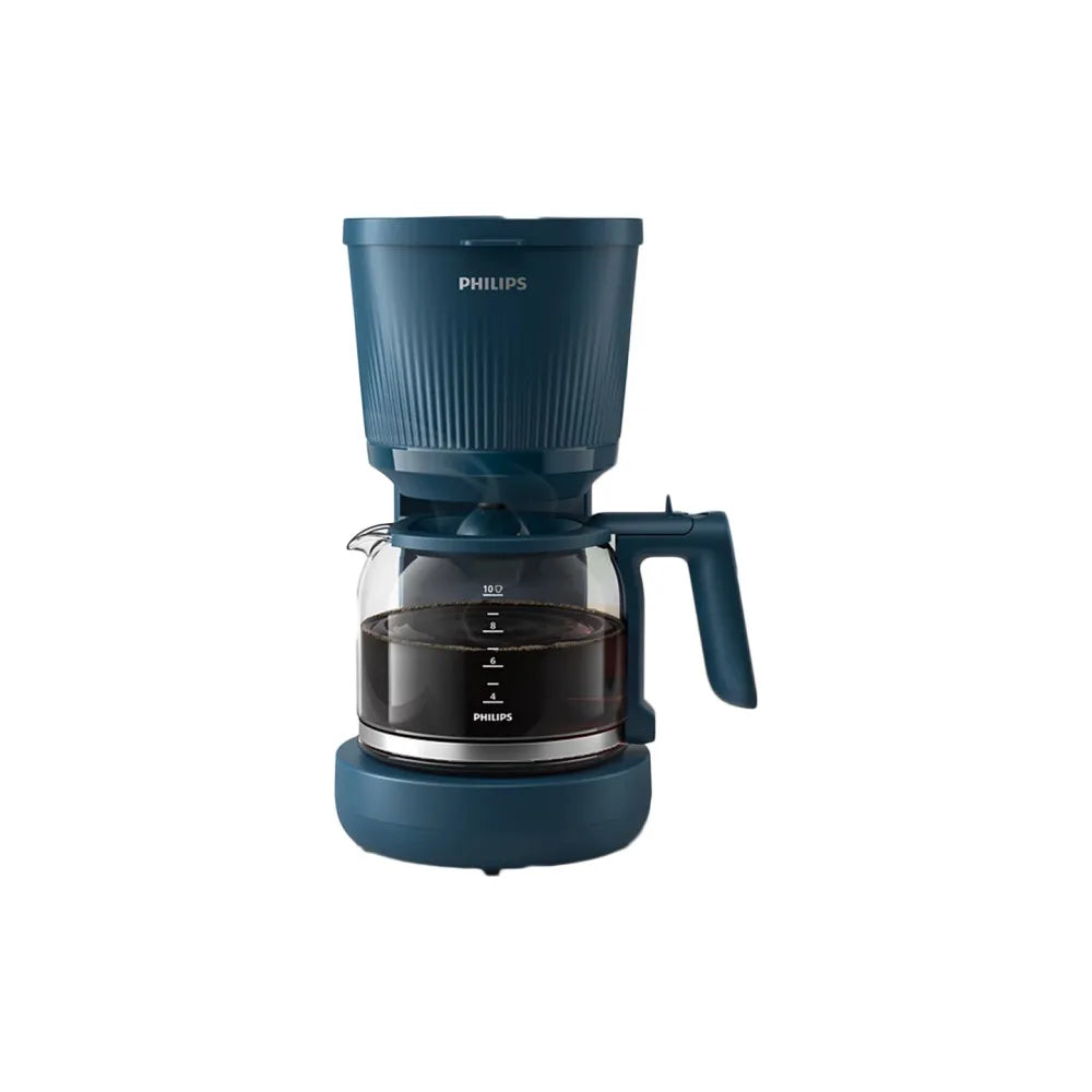 Philips Serie 3000 HD7411/70 Filterkaffeemaschine mit Glaskanne – Blau