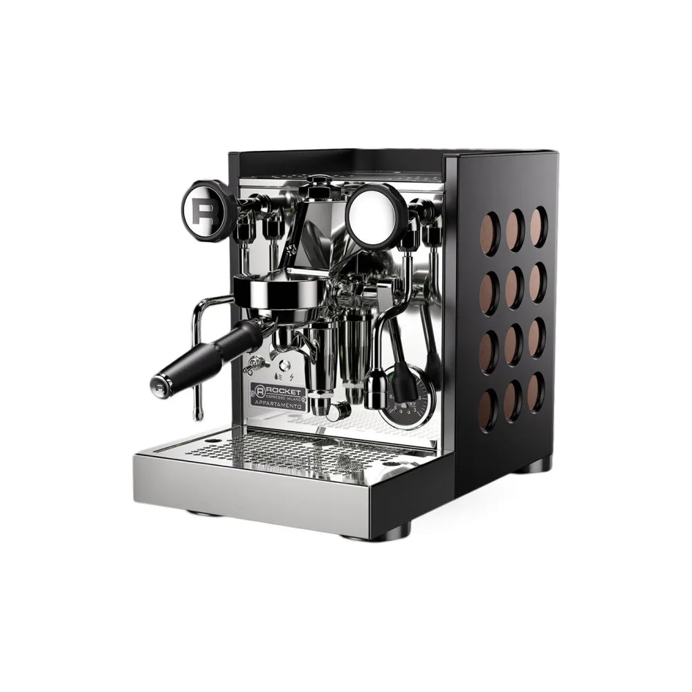 Rocket Espresso Appartamento TCA Espressomaschine – Schwarz/Kupfer