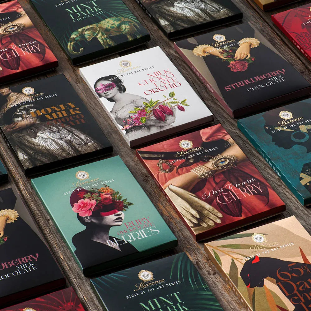 Rubinfarbene Schokolade mit Beeren Laurence, 80 g