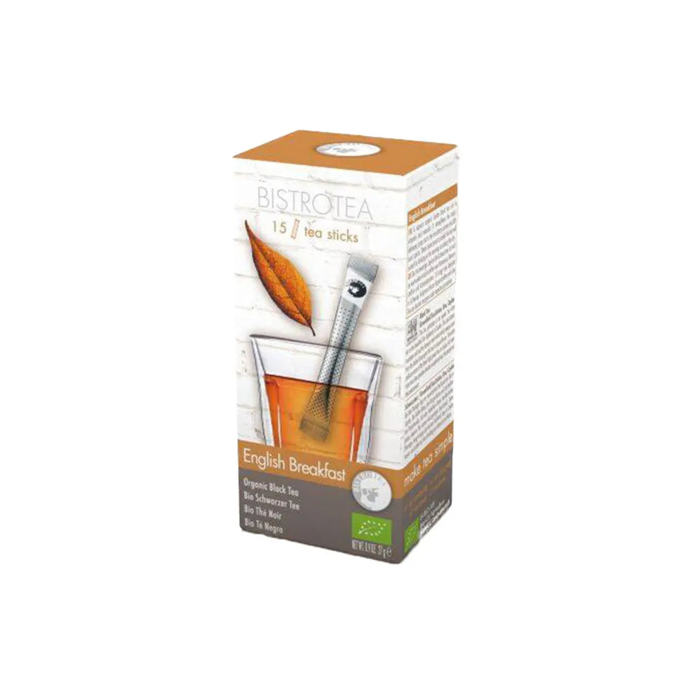Schwarzer Bio-Tee Bistro Tea English Breakfast, 15 Stk.
