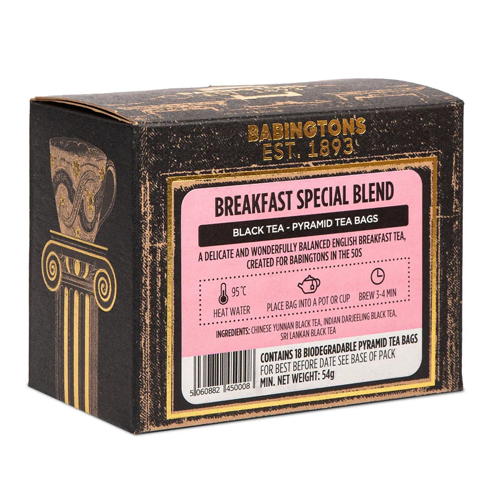 Schwarzer Tee Babingtons Breakfast Special Blend, 18 Stk.