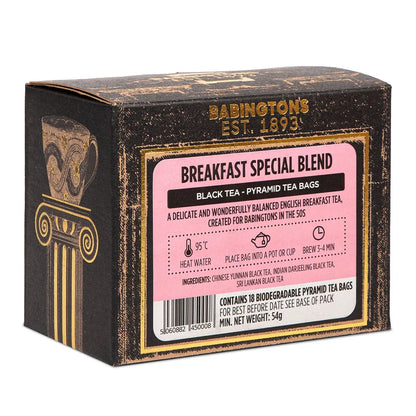 Schwarzer Tee Babingtons Breakfast Special Blend, 18 Stk.