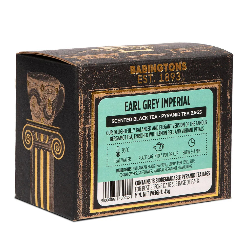 Schwarzer Tee Babingtons Earl Grey Imperial, 18 Stk.