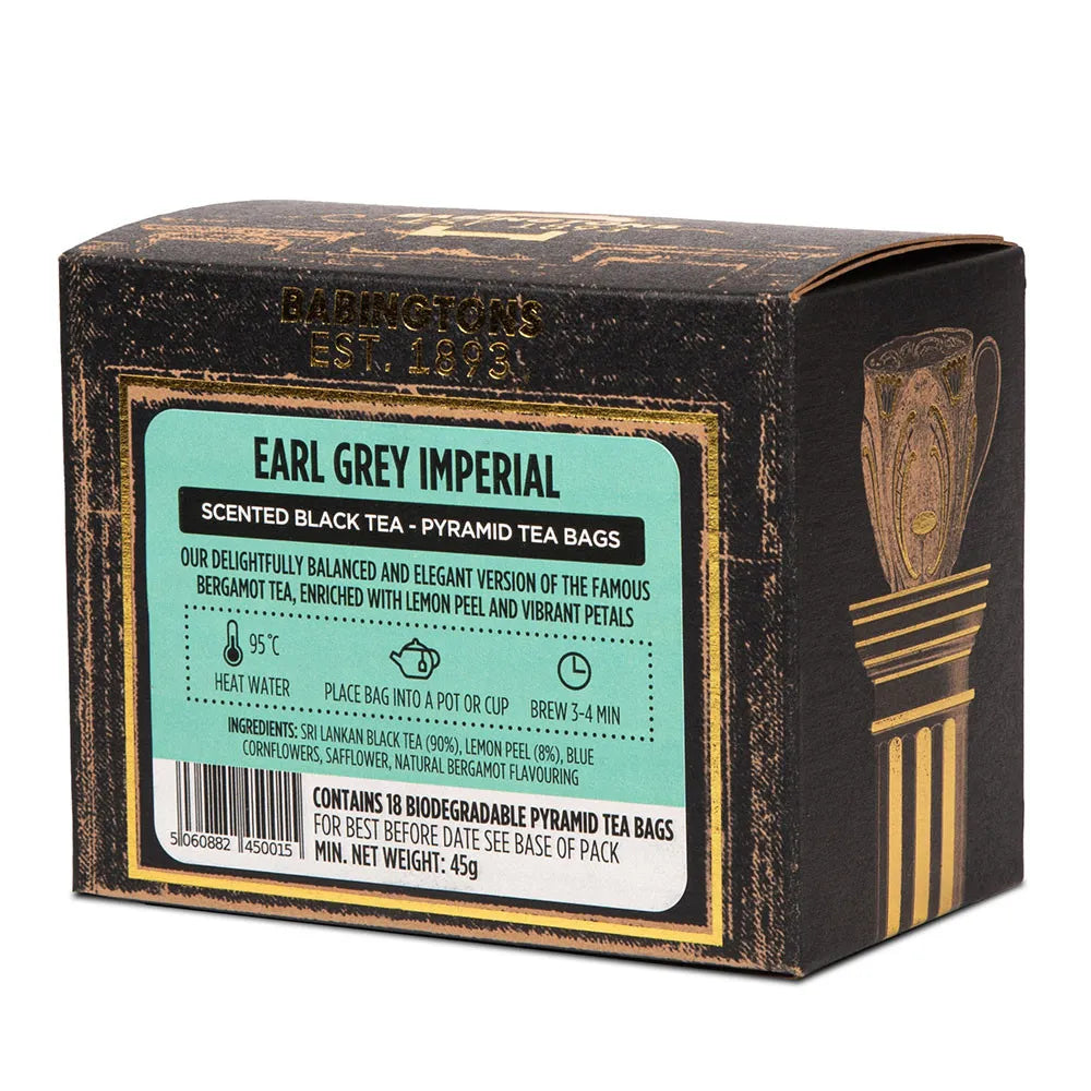 Schwarzer Tee Babingtons Earl Grey Imperial, 18 Stk.
