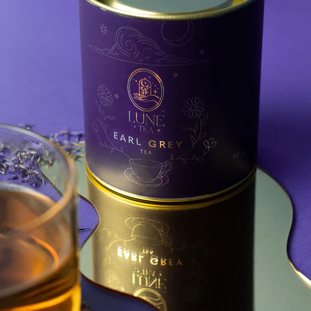 Schwarzer Tee Lune Tea Earl Grey Tea, 40 g