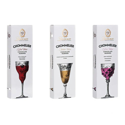Weiße Schokolade mit Zitronen Laurence Chommelier White Wine, 100 g