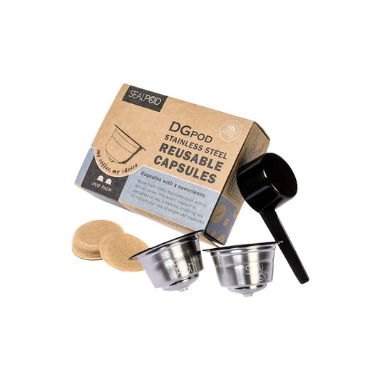 Wiederverwendbare Kaffeekapseln geeignet für NESCAFÉ® Dolce Gusto® Sealpod Duo Pack