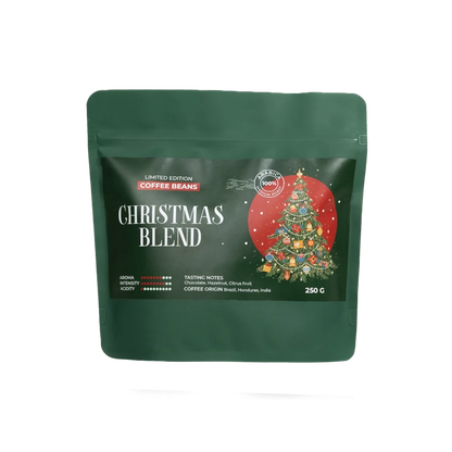 Limitierte Edition festlicher Kaffeebohnen Christmas Blend, 250 g