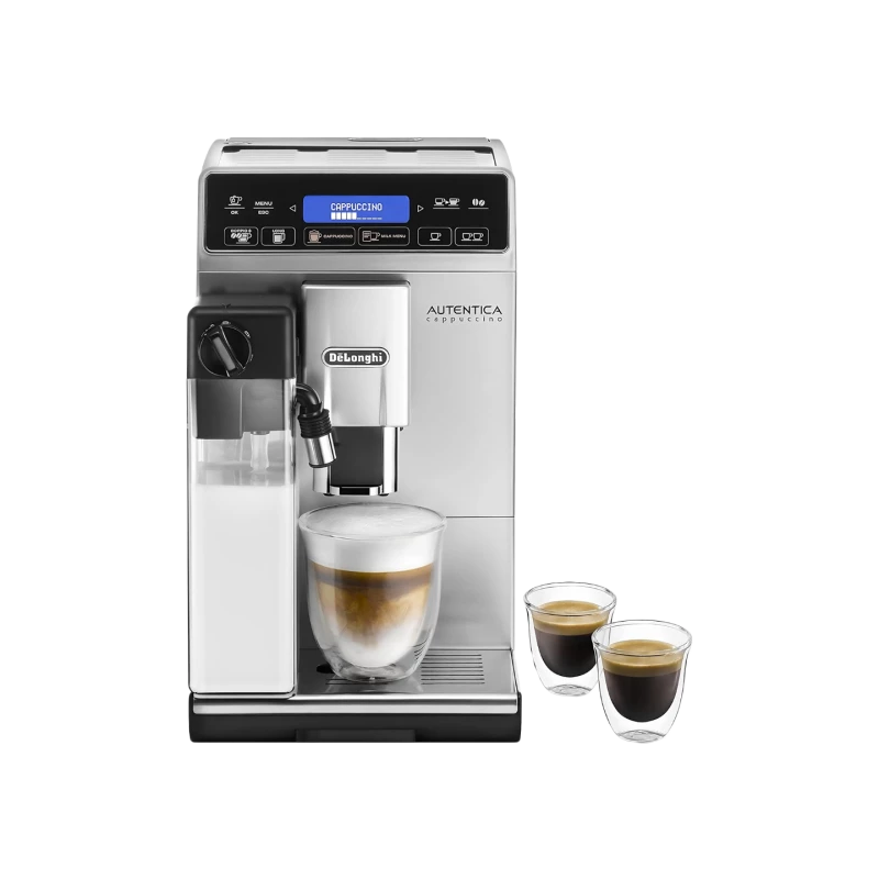 DeLonghi Autentica ETAM 29.660.SB Kaffeevollautomat – Schwarz, Silber