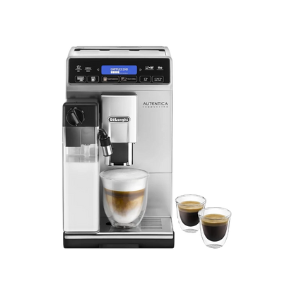 DeLonghi Autentica ETAM 29.660.SB Kaffeevollautomat – Schwarz, Silber