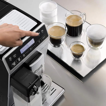 DeLonghi Autentica ETAM 29.660.SB Kaffeevollautomat – Schwarz, Silber