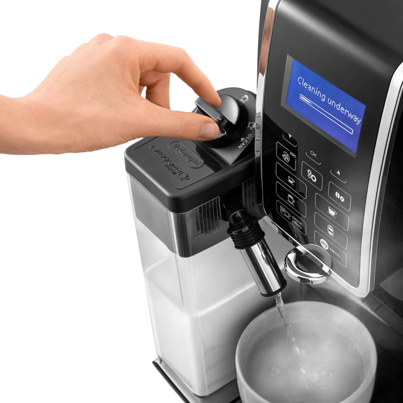 DeLonghi Dinamica ECAM 350.55.B Kaffeevollautomat – Schwarz