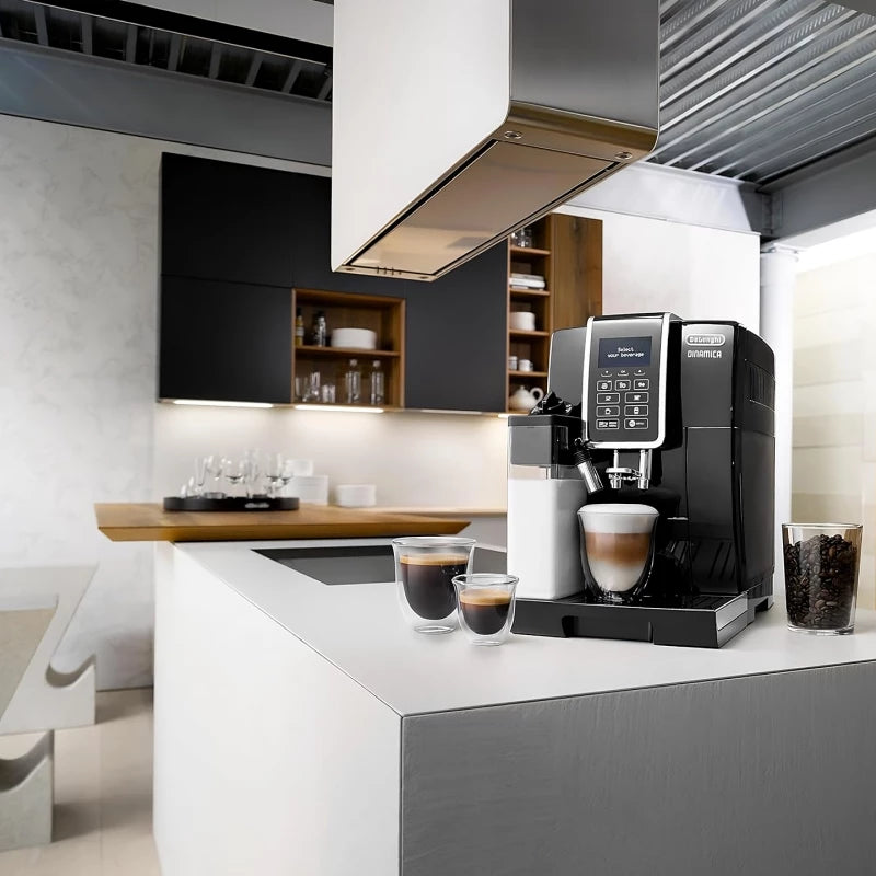 DeLonghi Dinamica ECAM 350.55.B Kaffeevollautomat – Schwarz