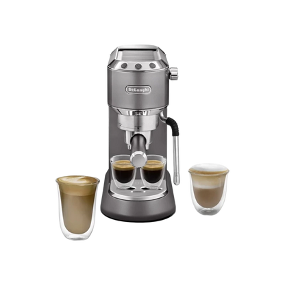 DeLonghi Dedica Arte EC885.GY ESE Espressomaschine – Grau