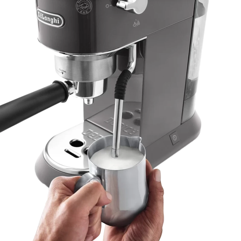 DeLonghi Dedica Arte EC885.GY ESE Espressomaschine – Grau