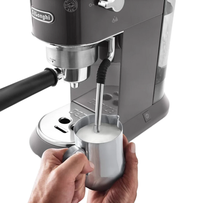 DeLonghi Dedica Arte EC885.GY ESE Espressomaschine – Grau