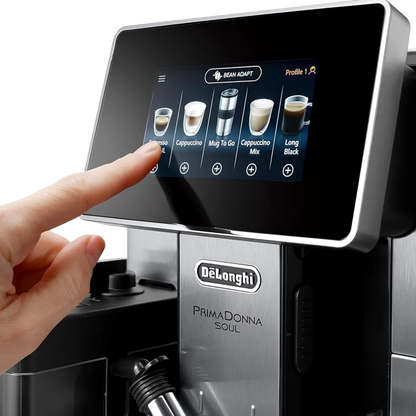 DeLonghi PrimaDonna Soul ECAM 610.75.MB Kaffeevollautomat – Schwarz