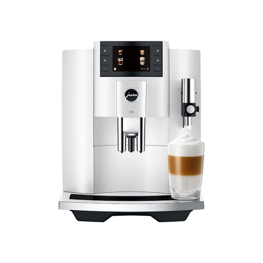 JURA E8 Piano White (EC) Kaffeevollautomat