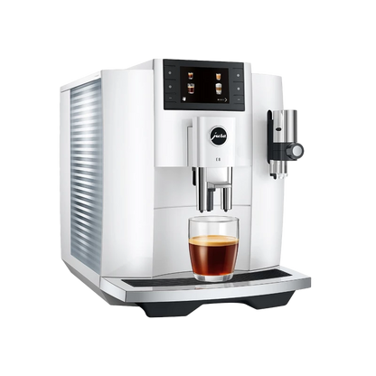 JURA E8 Piano White (EC) Kaffeevollautomat