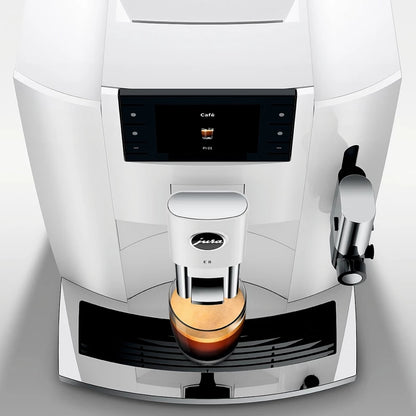 JURA E8 Piano White (EC) Kaffeevollautomat