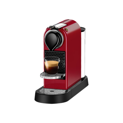 Nespresso Citiz Cherry Red Maschine mit Kapseln von DeLonghi – Rot