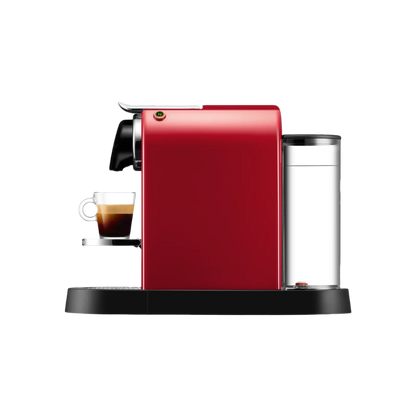 Nespresso Citiz Cherry Red Maschine mit Kapseln von DeLonghi – Rot