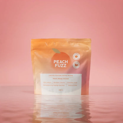 Limitierte Edition Kaffeebohnen Coffee of the Year 2024 Peach Fuzz, 200 g