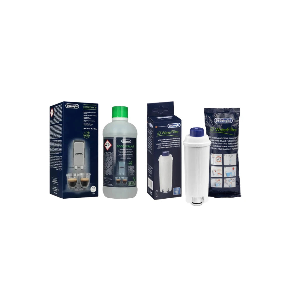 De’Longhi Pflegeset mit EcoDecalk 500 ml und DLSC002