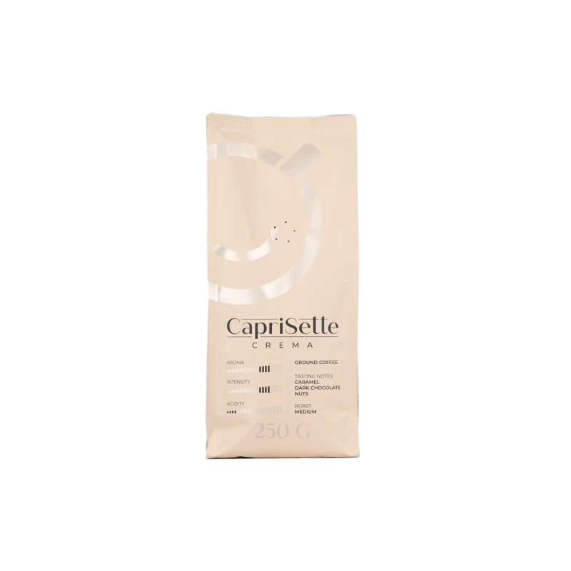 Gemahlener Kaffee Caprisette Crema, 250 g